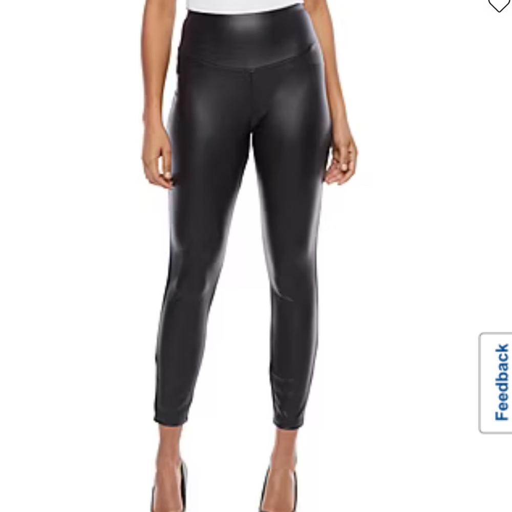 BOLD Elements Black Faux Leather Leggings Size L (also available in M)